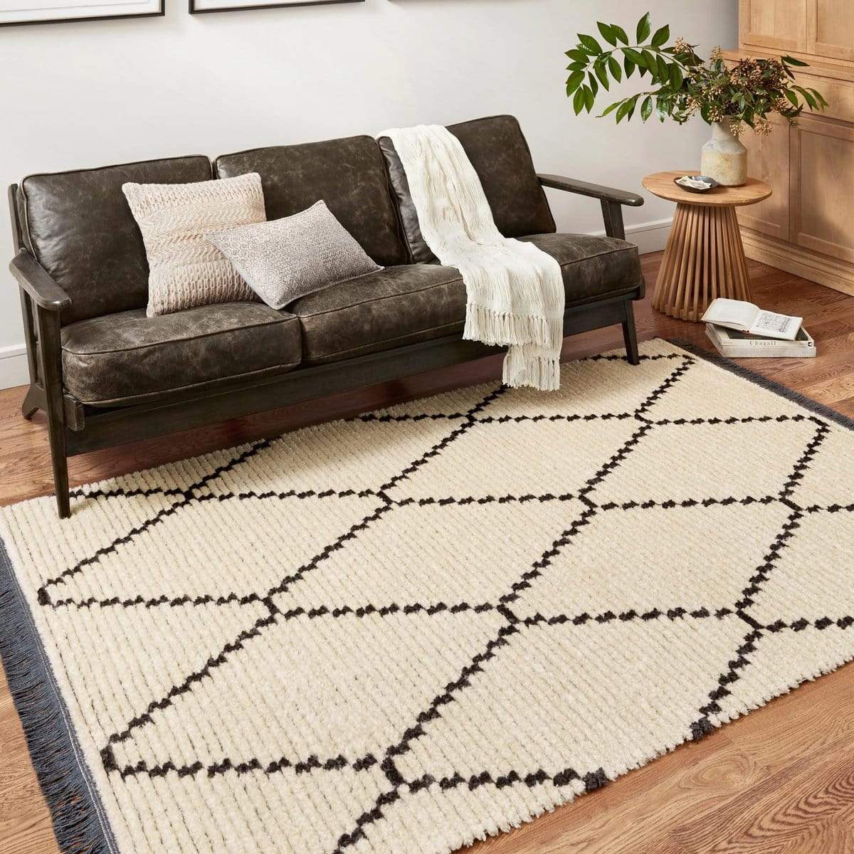 Chris Loves Julia x Loloi Alice Rug - Cream/Charcoal Rugs loloi-ALICALI-04CRCC3858 885369547126