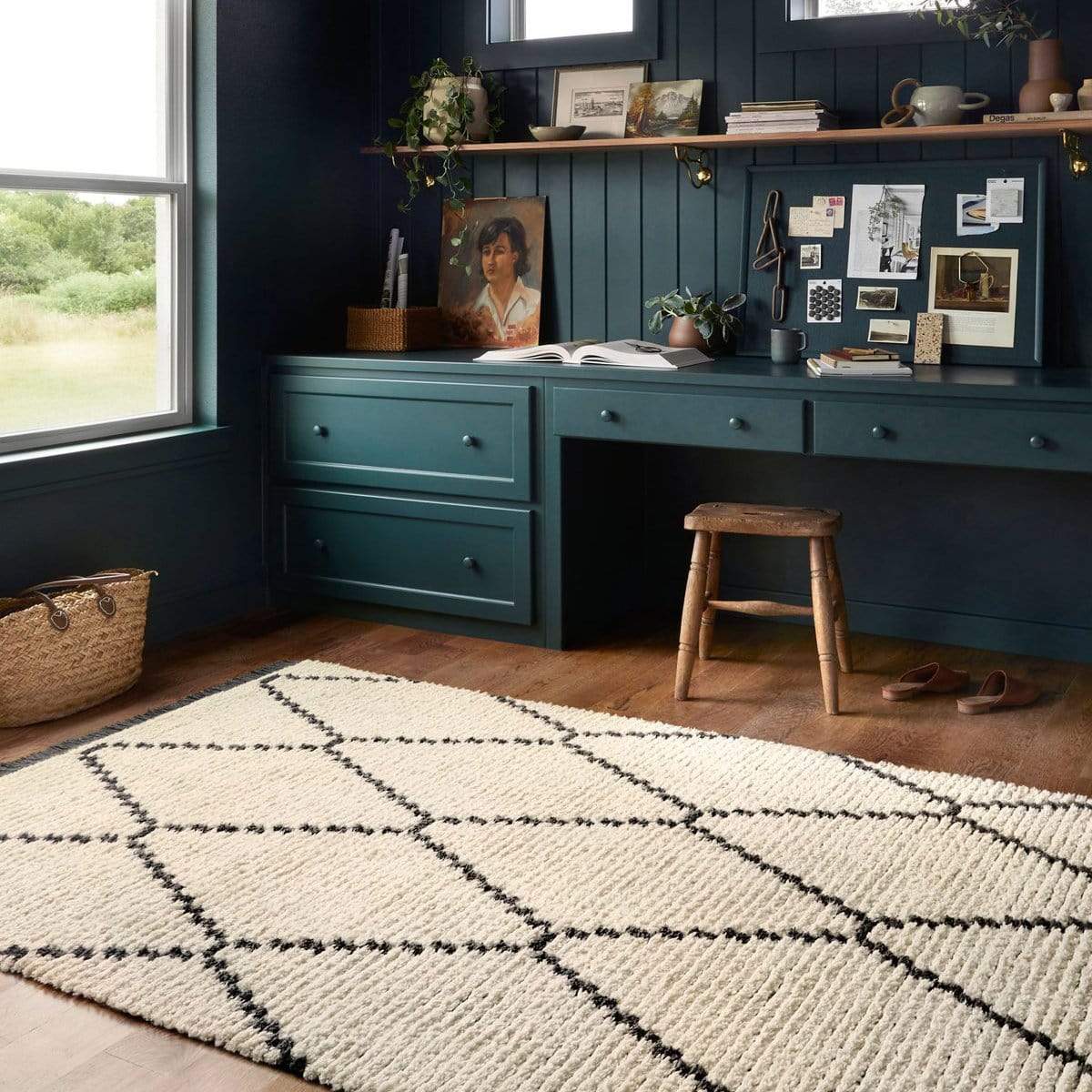 Chris Loves Julia x Loloi Alice Rug - Cream/Charcoal Rugs loloi-ALICALI-04CRCC3858 885369547126