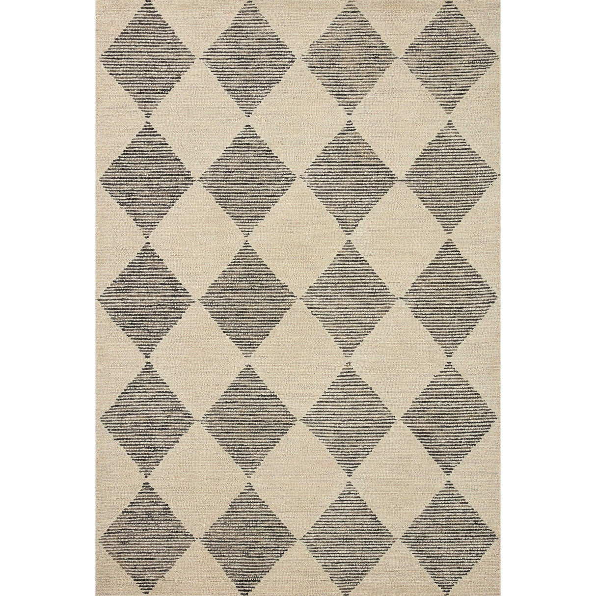 Chris Loves Julia x Loloi Francis Rug - Beige/Charcoal Rugs
