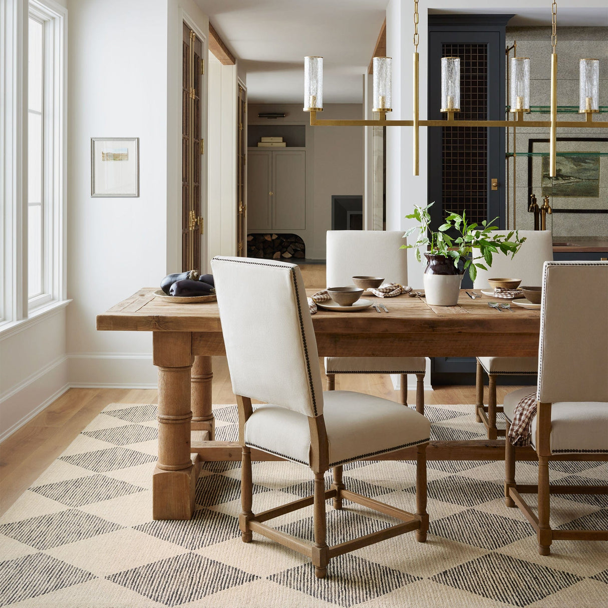 Chris Loves Julia x Loloi Francis Rug - Beige/Charcoal Rugs