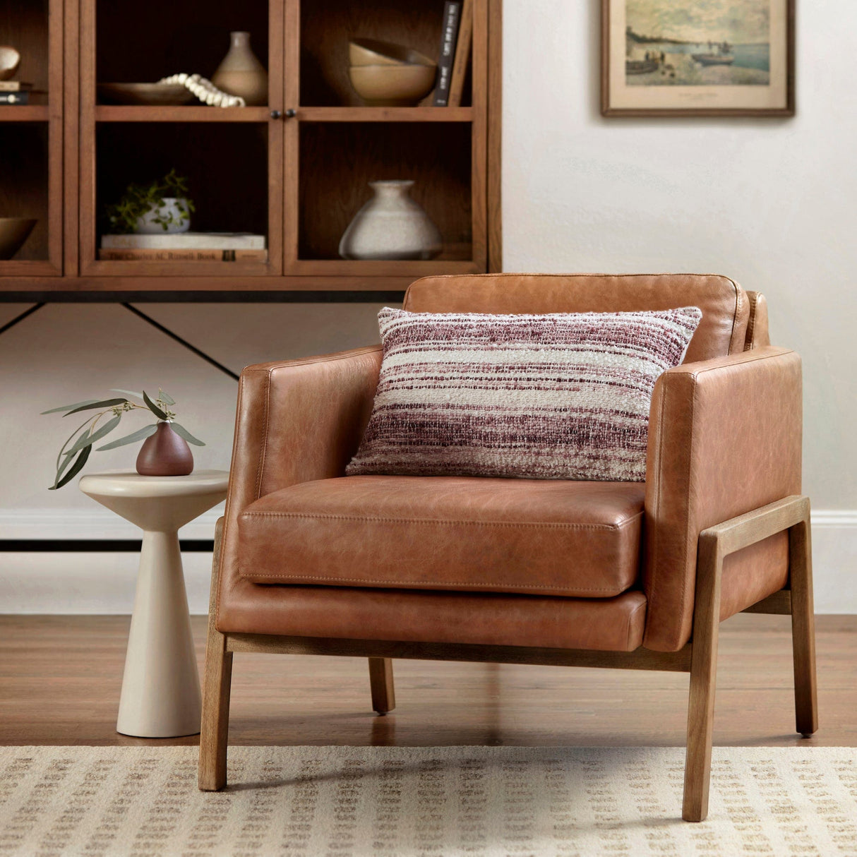 Chris Loves Julia x Loloi Meg Pillow Pillows loloi-P086PJB0009BL00PI15