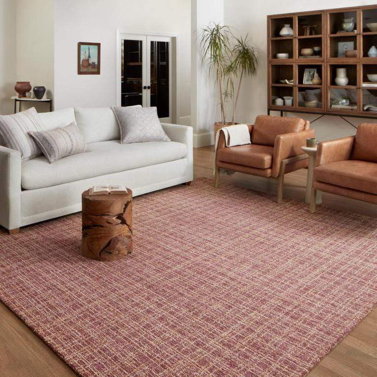 Chris Loves Julia x Loloi Polly Rug - Berry/Natural Rugs
