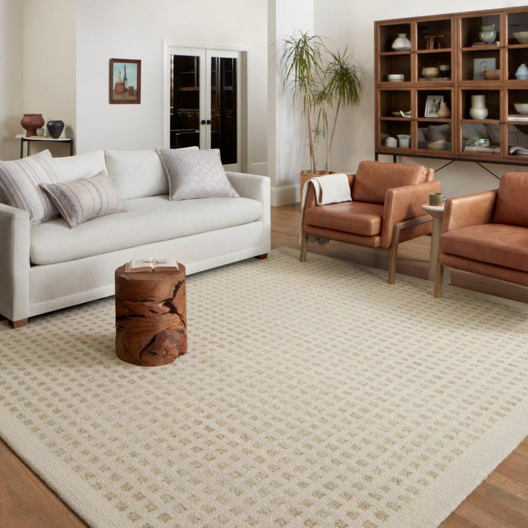 Chris Loves Julia x Loloi Polly Rug - Ivory/Natural Rugs