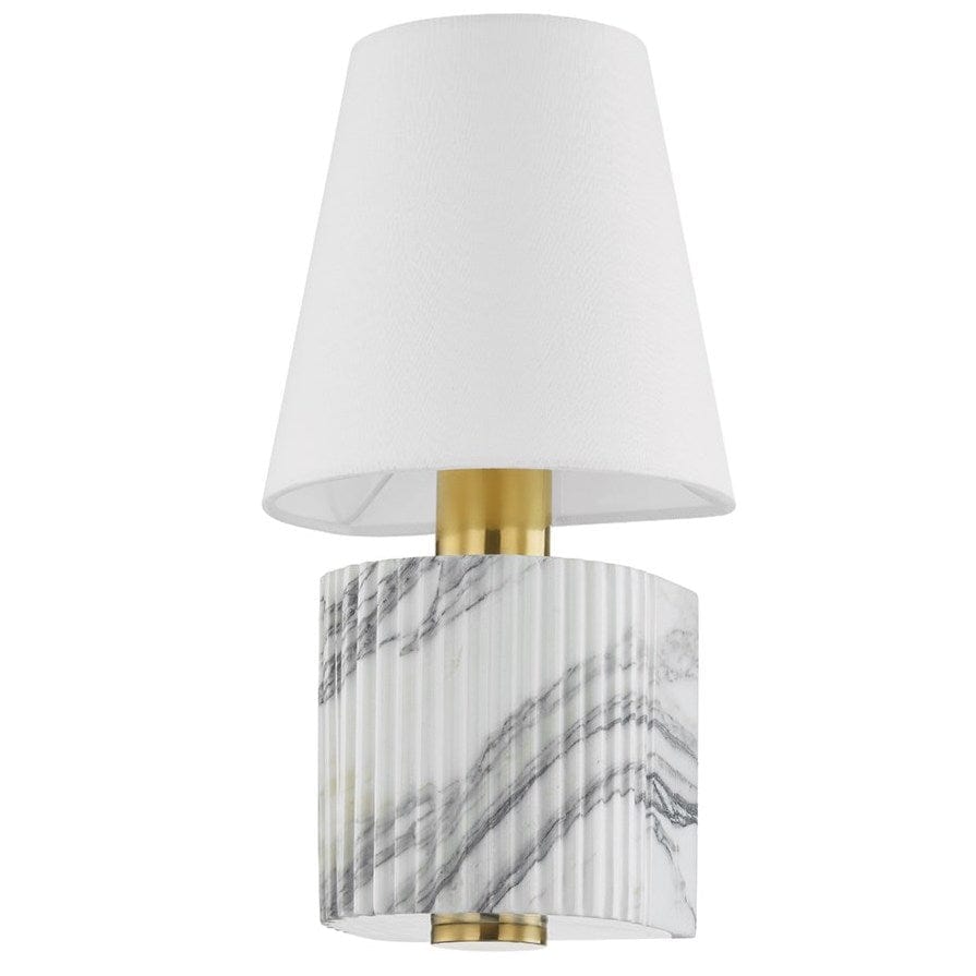 Corbett Lighting Aden Wall Sconce Lighting corbett-426-16-VB/WM