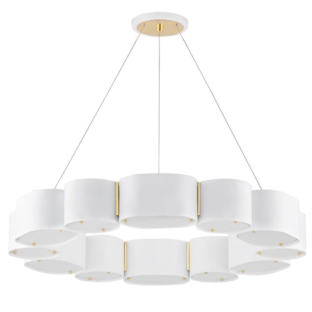 Corbett Lighting Opal Chandelier Lighting corbett-393-30-SWH/VB