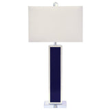 Couture Blair Table Lamp - Indigo and Silver Lighting couture-CTTL8309BS 00702992876020