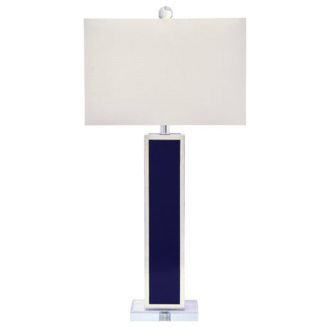 Couture Blair Table Lamp - Indigo and Silver Lighting couture-CTTL8309BS 00702992876020