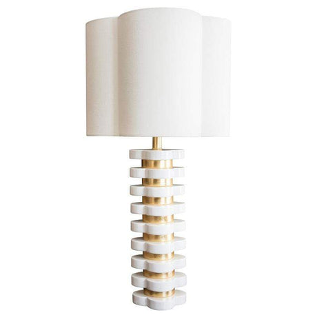 Couture Quatrefoil Table Lamp Lighting couture-CTTL3428W 00702992854165