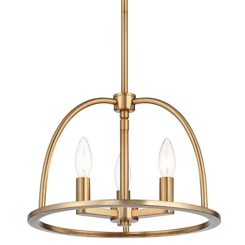 Crystorama Abbott 3 Light Chandelier Lighting crystorama-ABB-3003-VG 633779046735