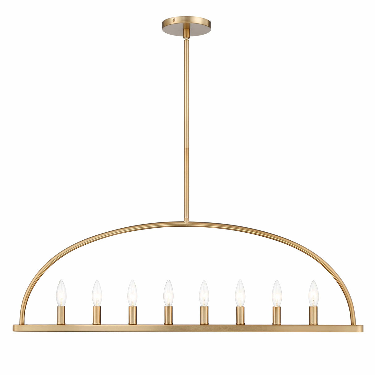 Crystorama Abbott Linear Chandelier Lighting