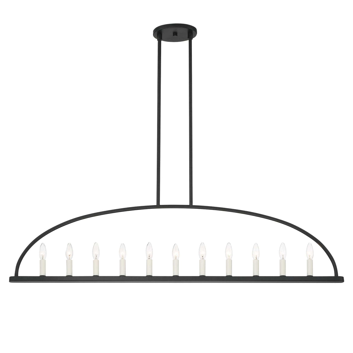 Crystorama Abbott Linear Chandelier Lighting