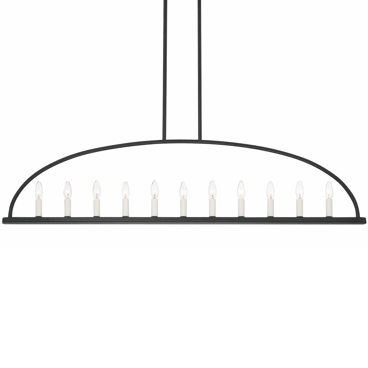 Crystorama Abbott Linear Chandelier Lighting