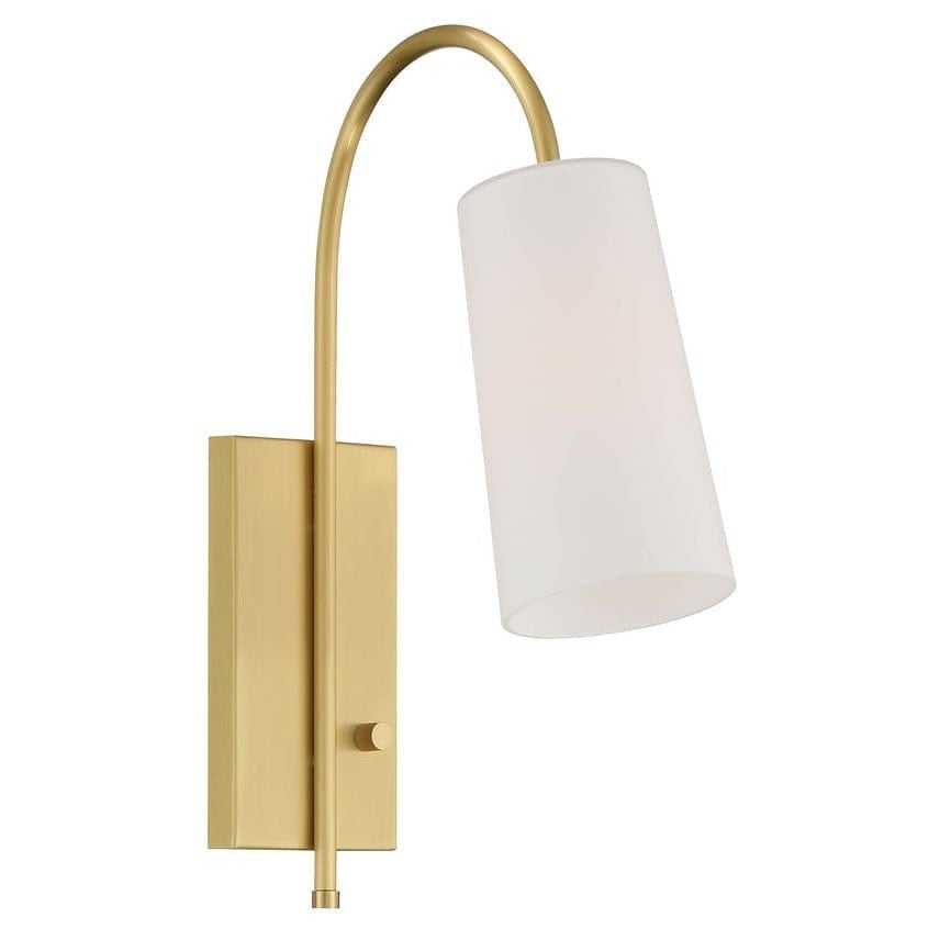 Crystorama Alexa 1 Light Wall Mount Lighting crystorama-ALX-4501-AG 633779047374