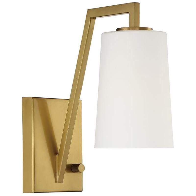 Crystorama Avon 1 Light Wall Sconce Lighting crystorama-AVO-B4201-AG 633779045745