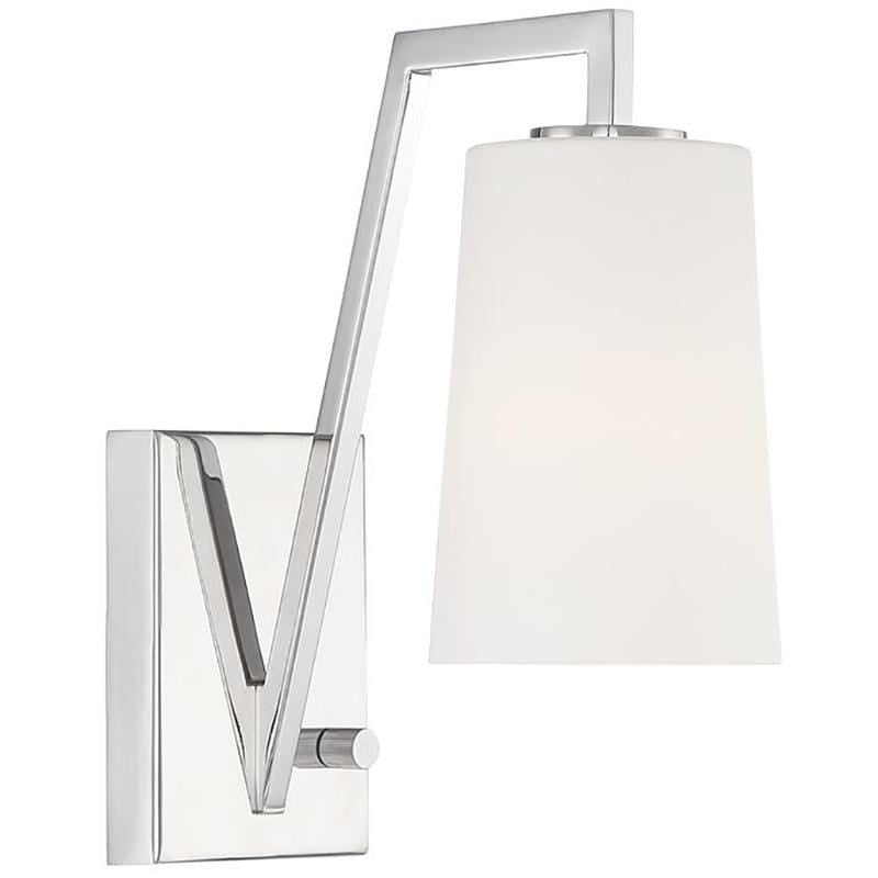 Crystorama Avon 1 Light Wall Sconce Lighting crystorama-AVO-B4201-PN 633779045752