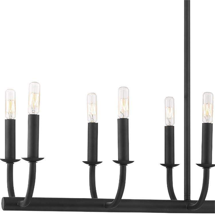 Crystorama Bailey 12 Light Chandelier - Matte Black Lighting crystorama-BAI-A2112-MK 633779041921