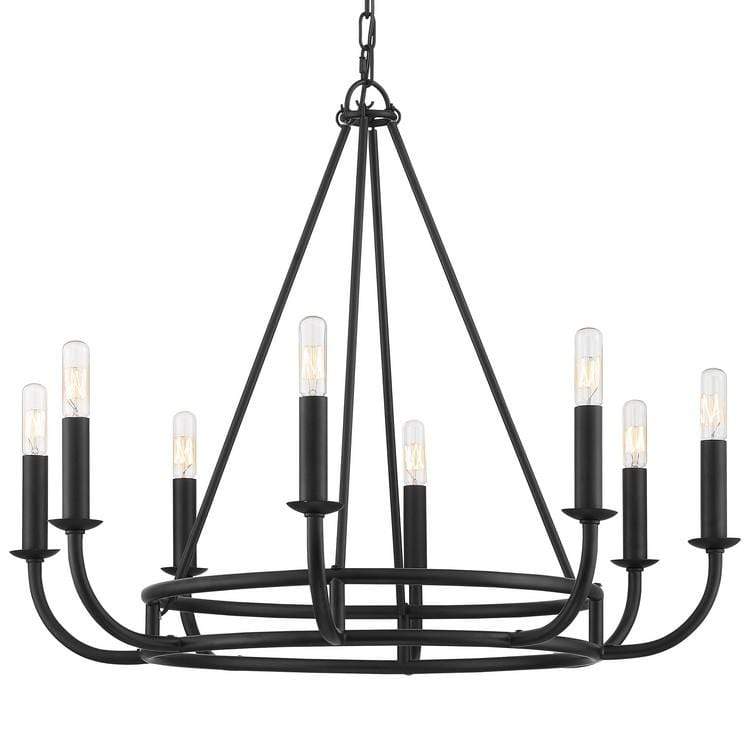 Crystorama Bailey 8 Light Chandelier Lighting