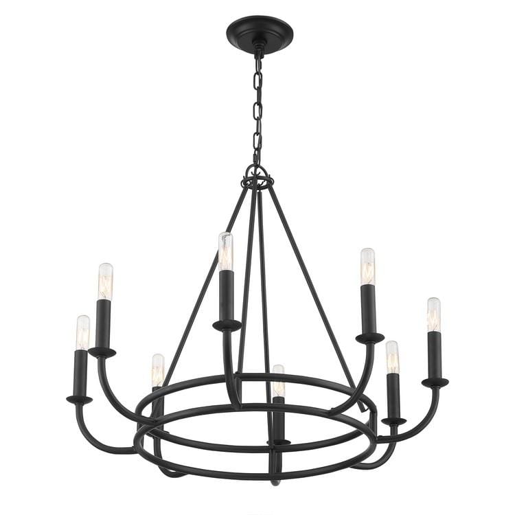 Crystorama Bailey 8 Light Chandelier Lighting