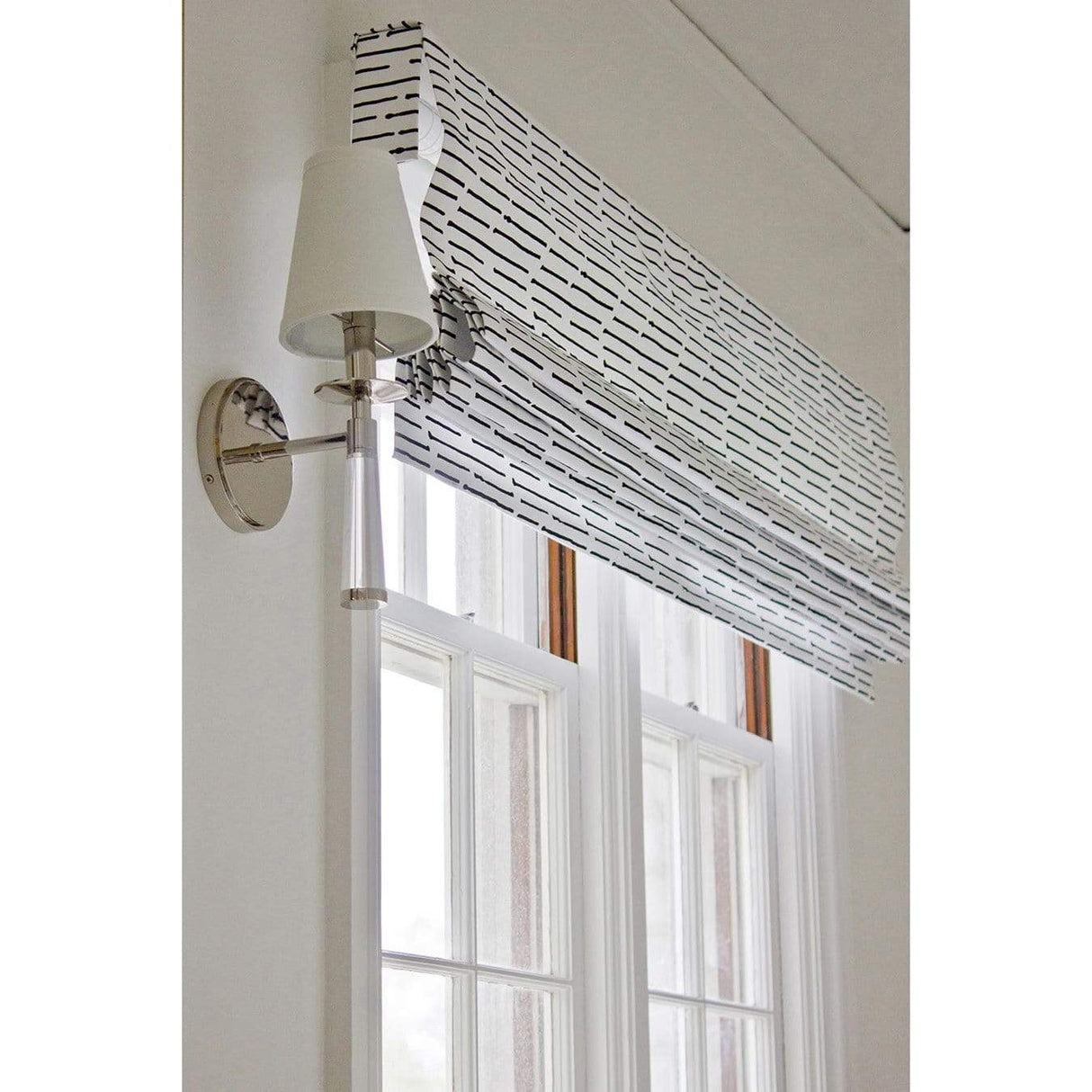 Crystorama Baxter 1 Light Sconce - Nickel Lighting Crystorama-8861-PN 00633779031953