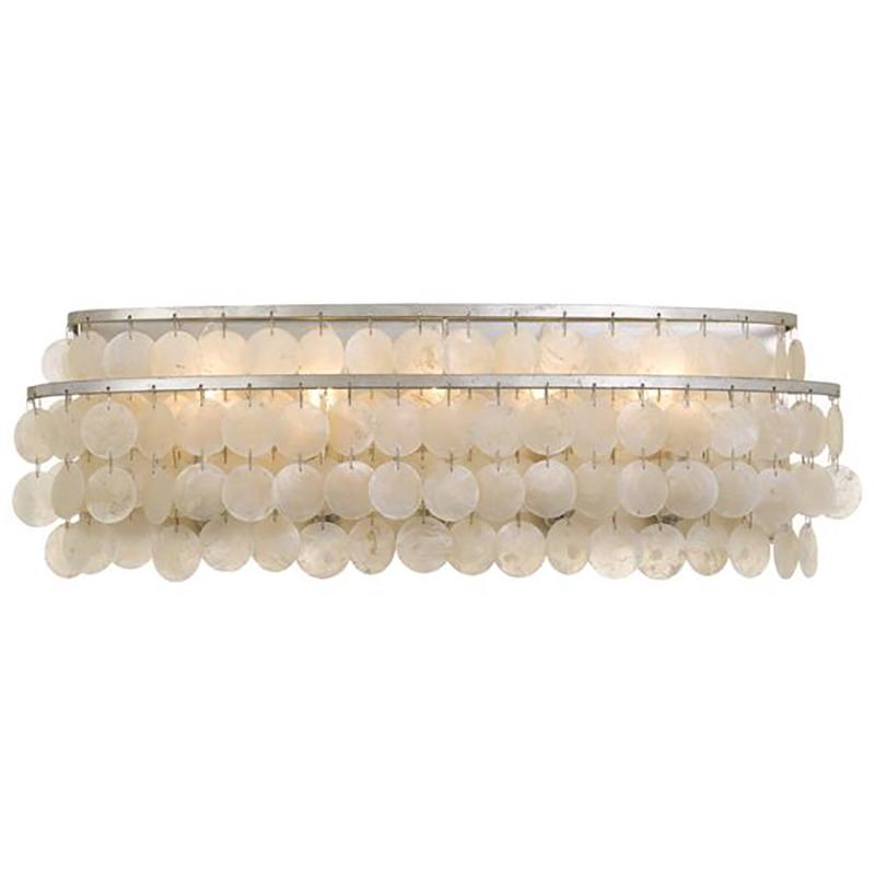 Crystorama Brielle 5-Light Bathroom Vanity - Antique Silver Lighting crystorama-BRI-3005-SA 00633779037375