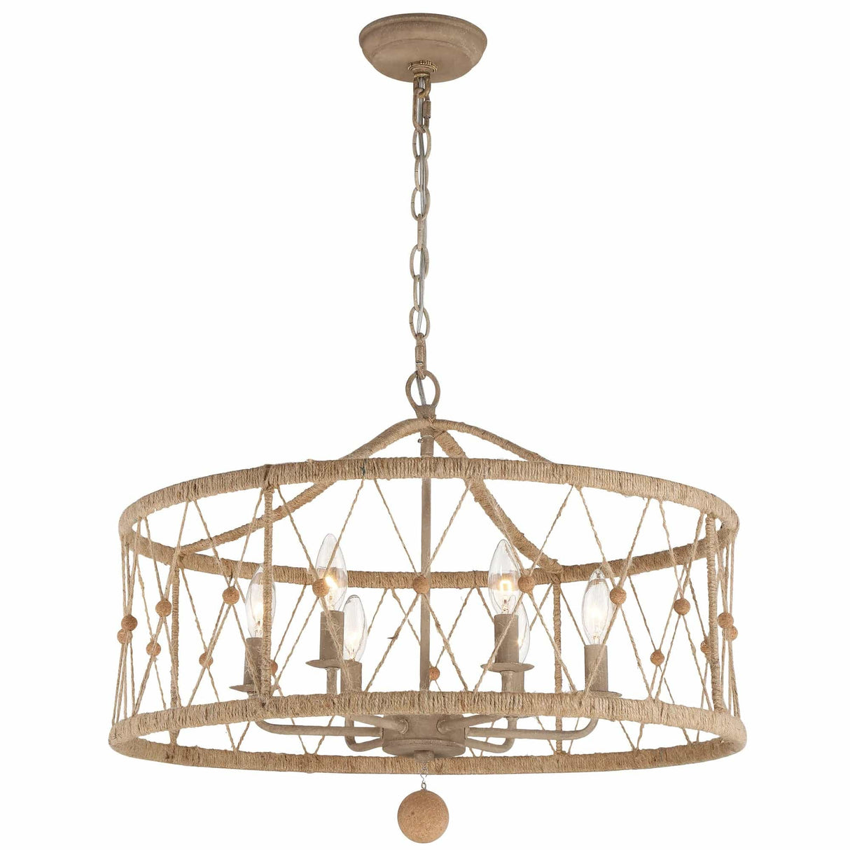Crystorama Brixton 6 Light Chandelier Chandeliers crystorama-BRX-B7906-BS 633779045943