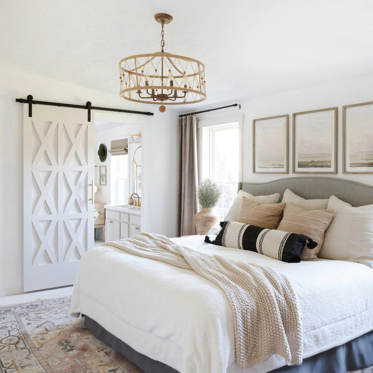 Crystorama Brixton 6 Light Chandelier Chandeliers crystorama-BRX-B7906-BS 633779045943