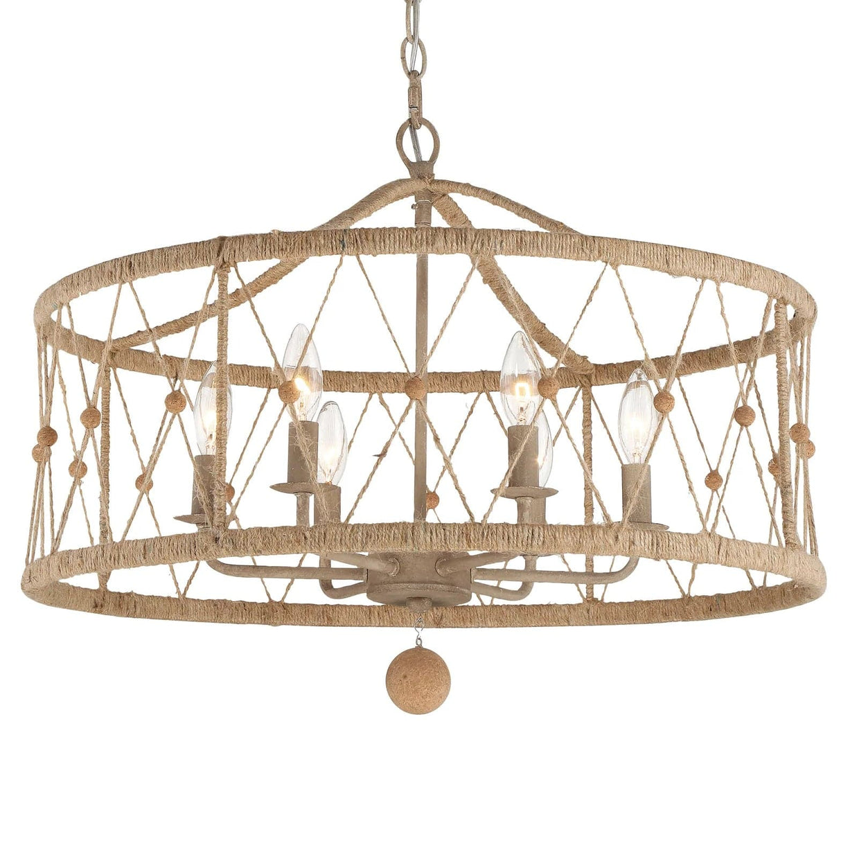 Crystorama Brixton 6 Light Chandelier Chandeliers crystorama-BRX-B7906-BS 633779045943