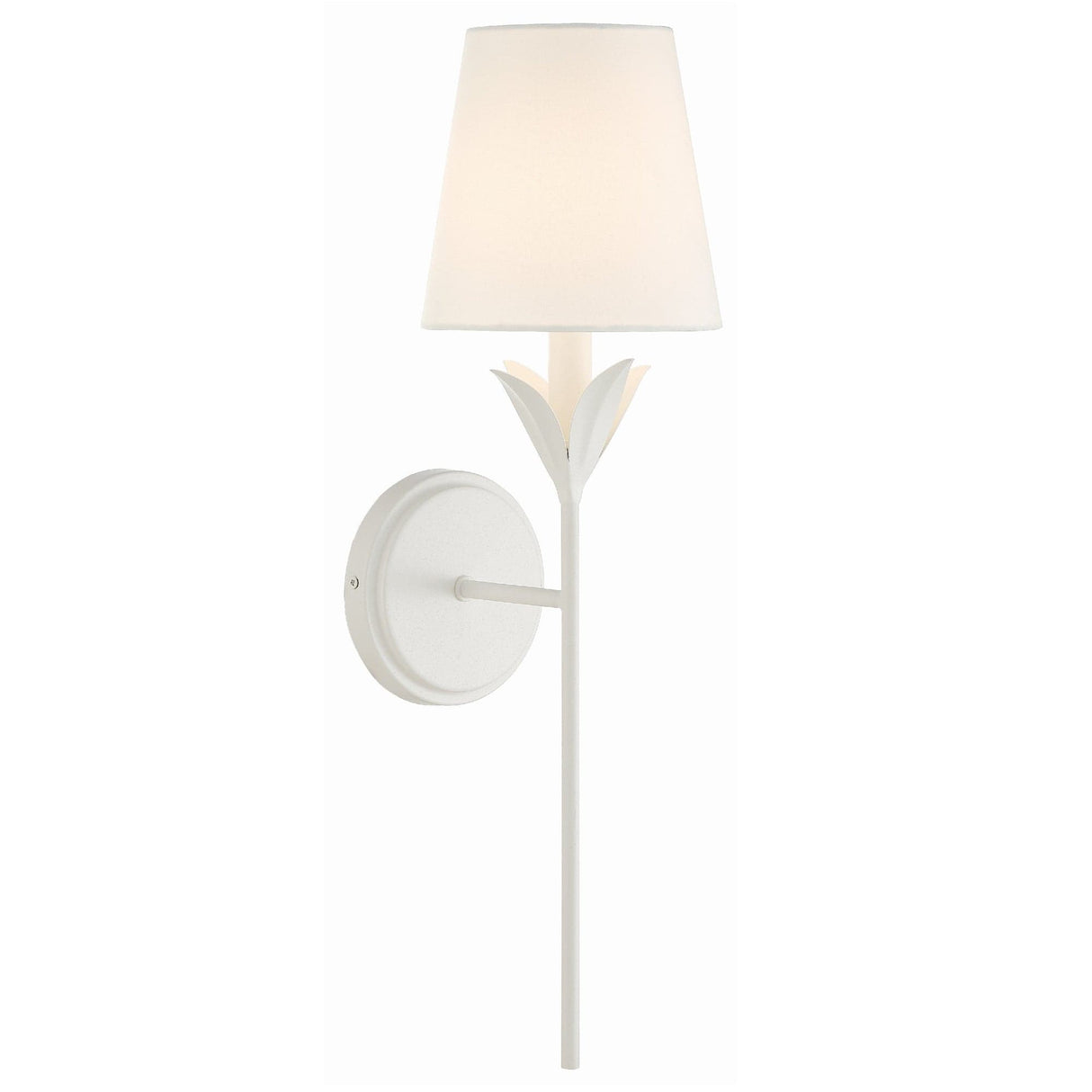 Crystorama Broche 1 Light Wall Mount Lighting