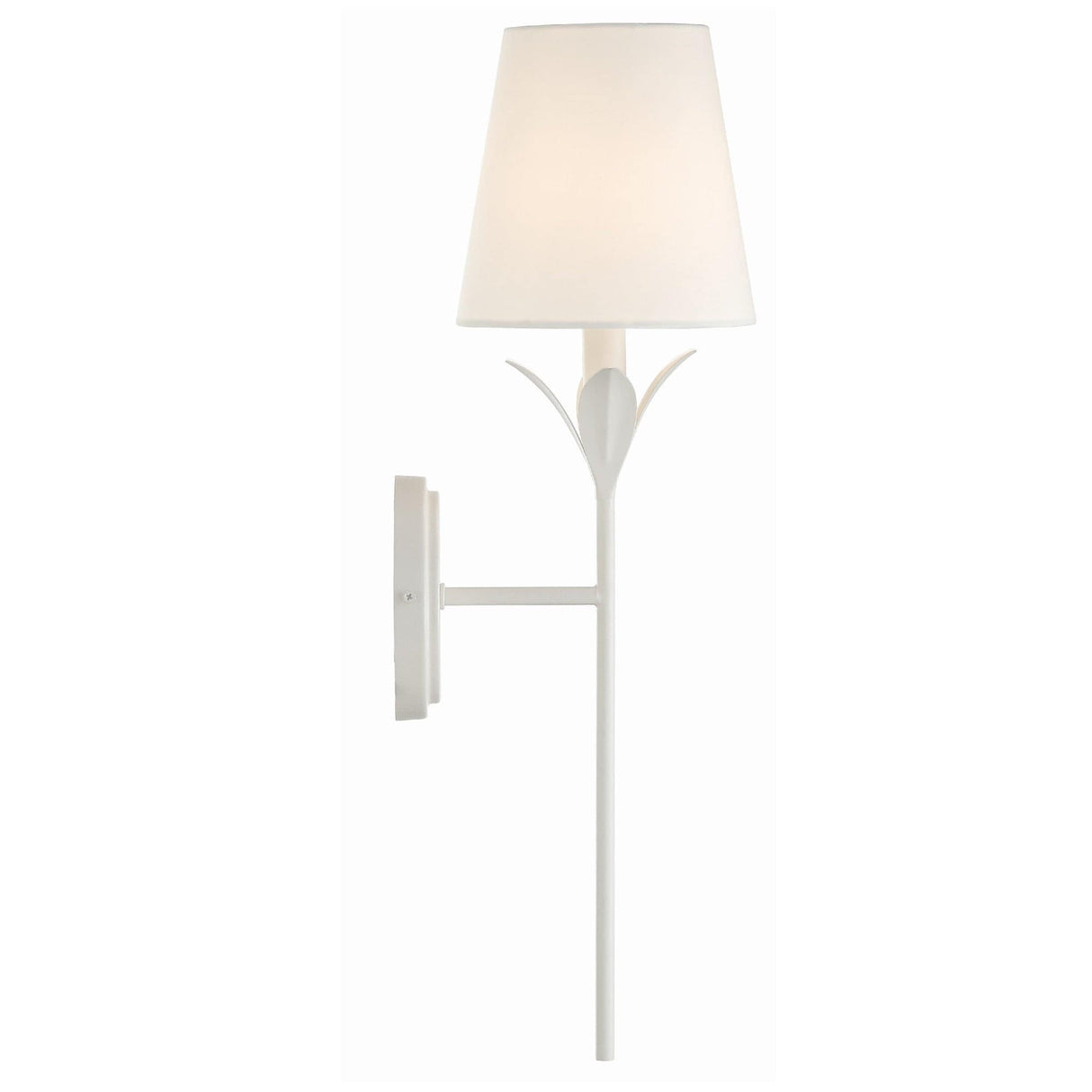 Crystorama Broche 1 Light Wall Mount Lighting