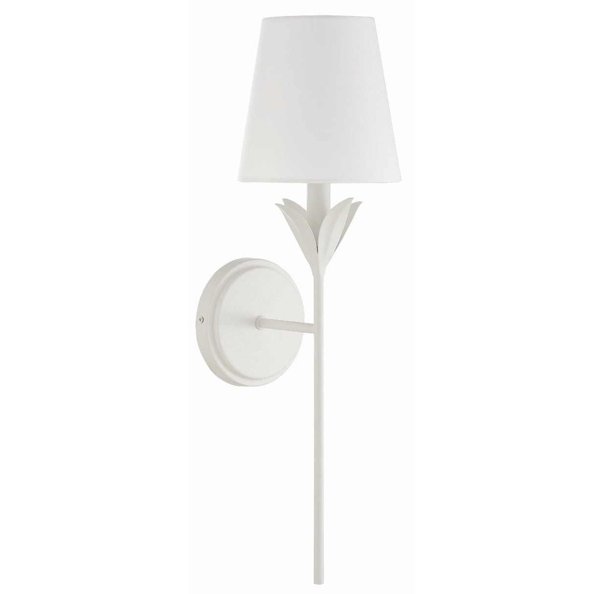 Crystorama Broche 1 Light Wall Mount Lighting crystorama-531-MT 633779050756