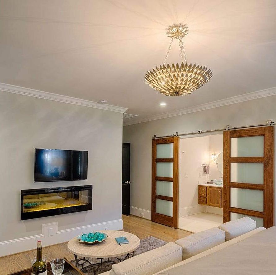 Crystorama Broche 8 Light Ceiling Mount Lighting