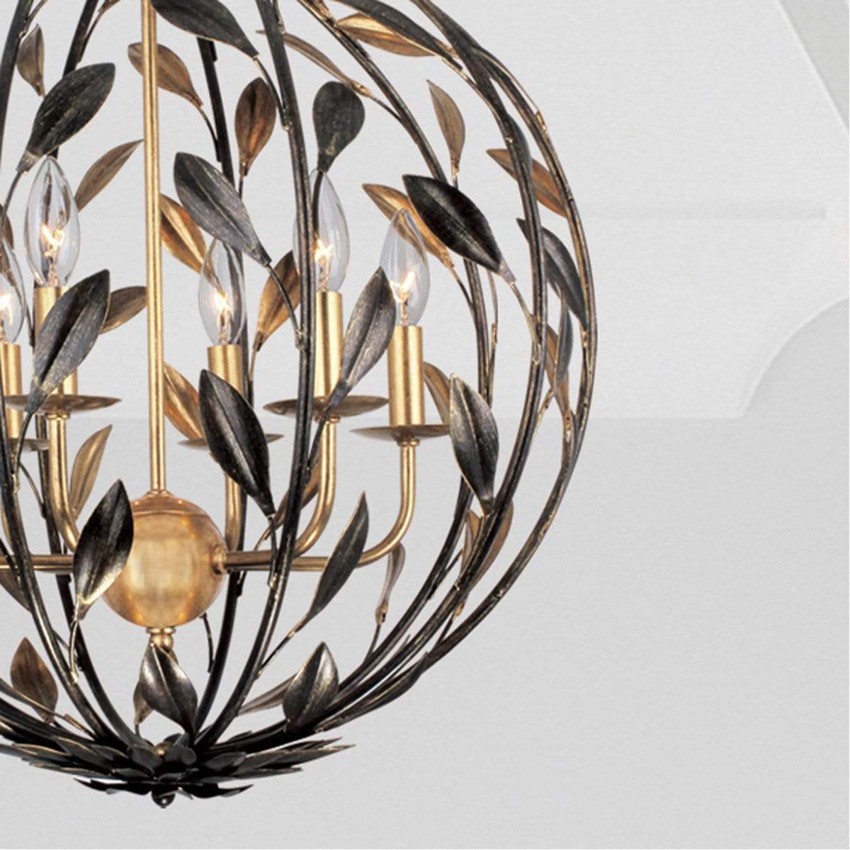 Crystorama Broche Sphere Chandelier Lighting