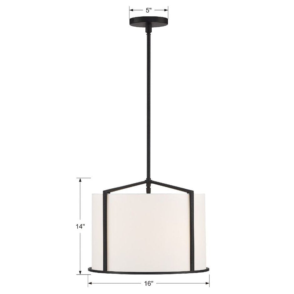Crystorama Carlyn Pendant Lighting