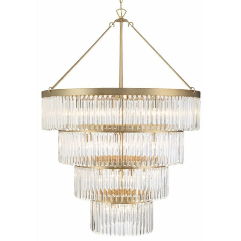 Crystorama Emory 22 Light Chandelier Lighting crystorama-GAB-B7304-GA