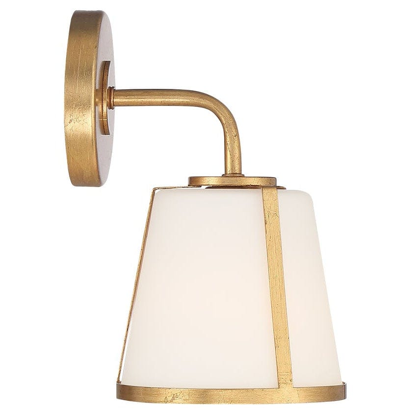 Crystorama Fulton 1 Light Wall Mount Lighting crystorama-FUL-911-BK 633779047077