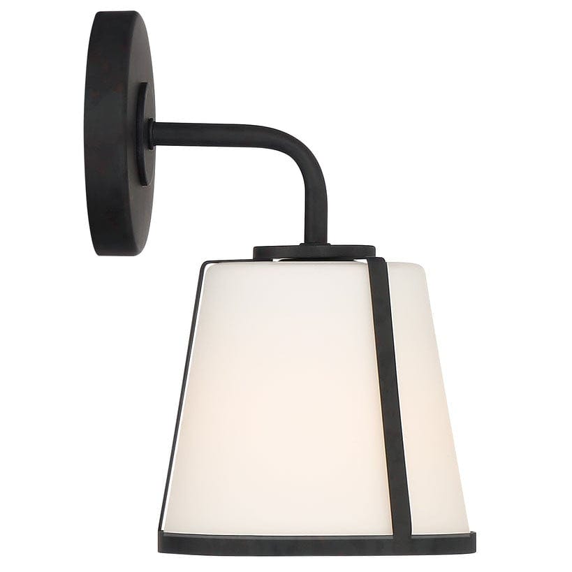 Crystorama Fulton 1 Light Wall Mount Lighting
