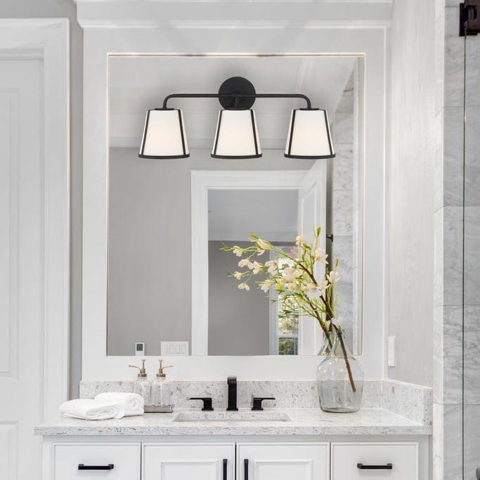 Crystorama Fulton 3 Light Bathroom Vanity Lighting