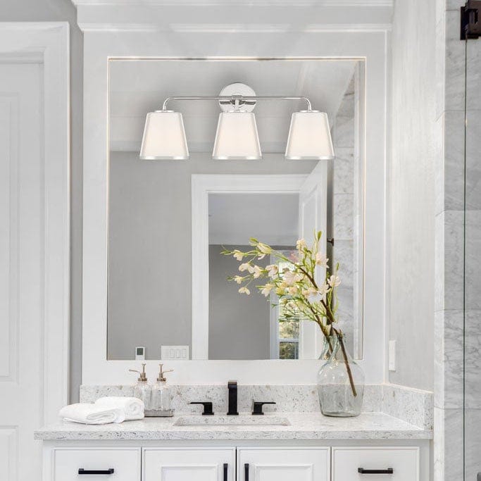 Crystorama Fulton 3 Light Bathroom Vanity Lighting