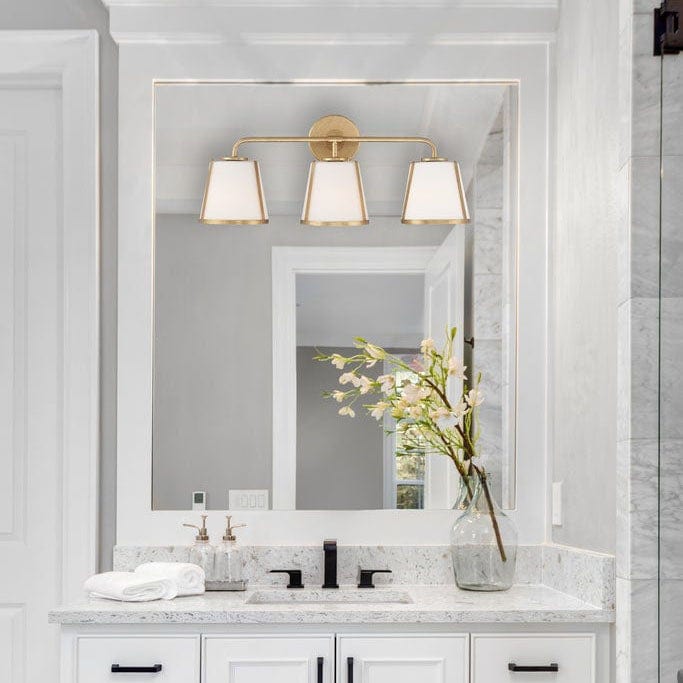 Crystorama Fulton 3 Light Bathroom Vanity Lighting
