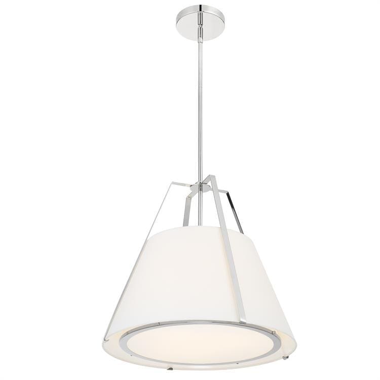 Crystorama Fulton 3 Light Pendant Lighting crystorama-FUL-904-PN