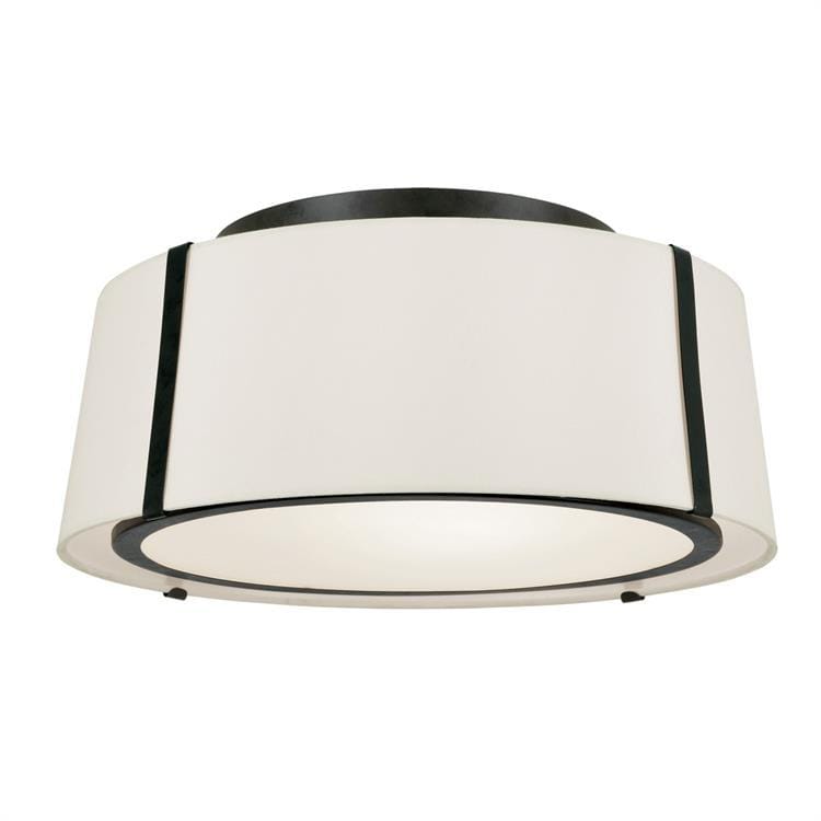 Crystorama Fulton Matte Black Ceiling Mount Lighting crystorama-FUL-905-BK