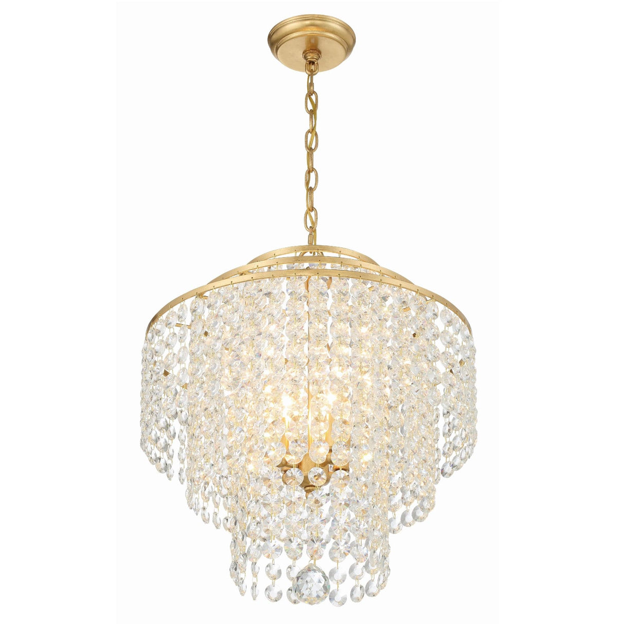 Crystorama Gabrielle 4 Light Chandelier Lighting
