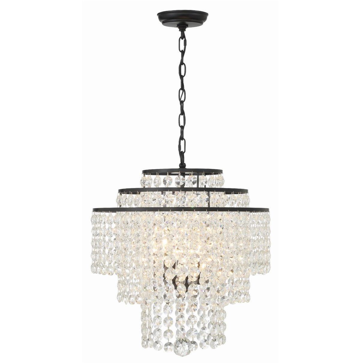 Crystorama Gabrielle 4 Light Chandelier Lighting
