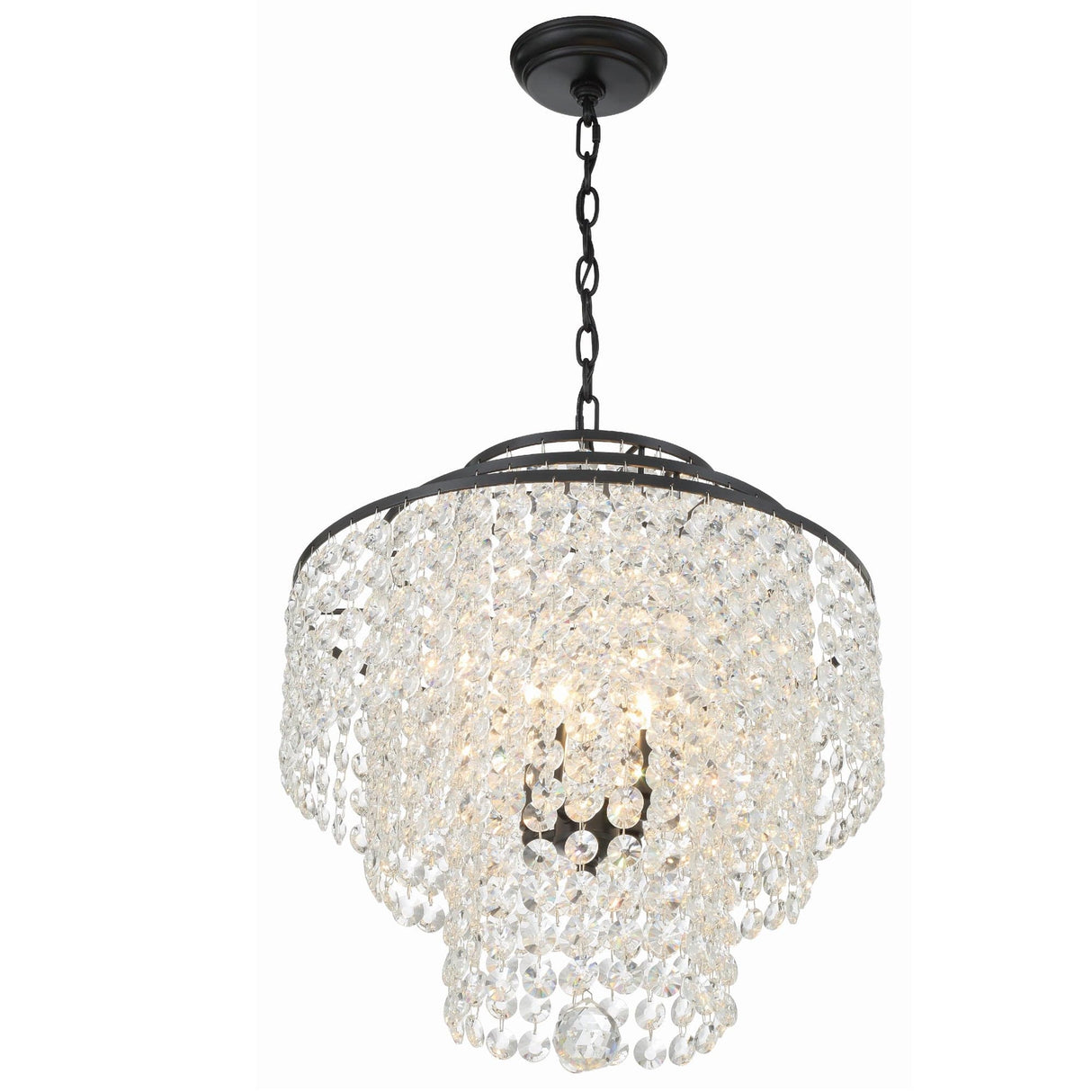 Crystorama Gabrielle 4 Light Chandelier Lighting