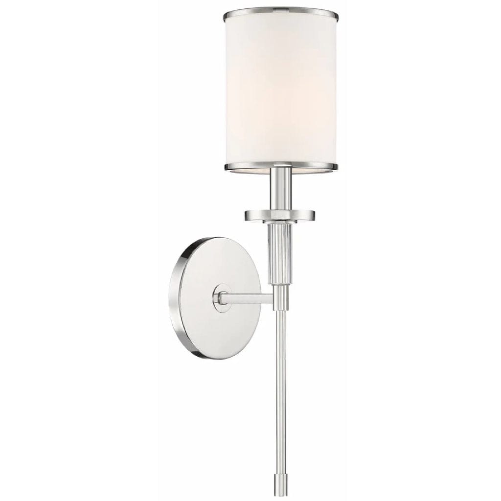 Crystorama Hatfield 1 Light Wall Mount Lighting