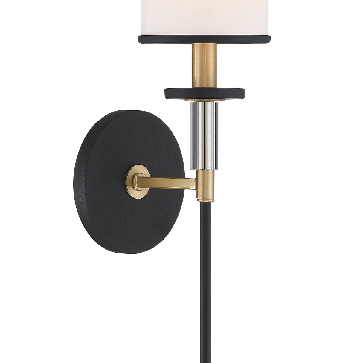 Crystorama Hatfield 1 Light Wall Mount Lighting