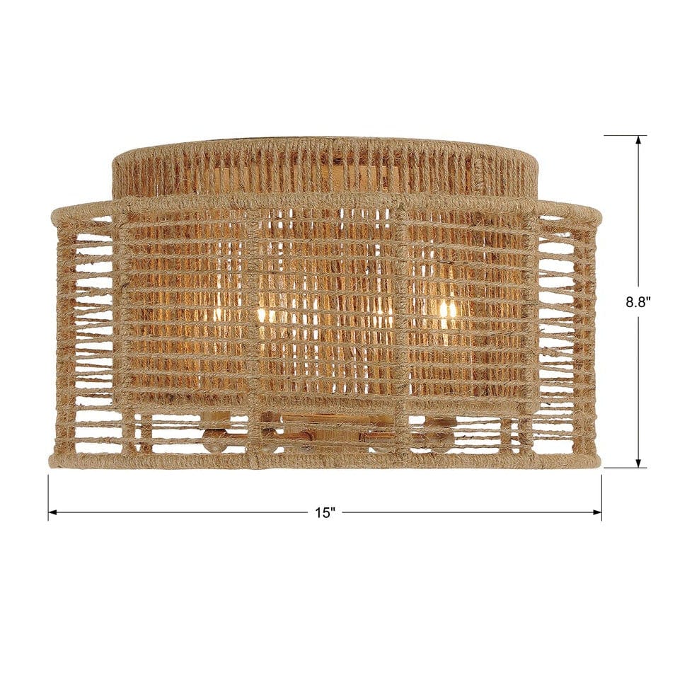 Crystorama Jayna 4 Light Ceiling Mount Lighting crystorama-JAY-A5000-BS 633779047695