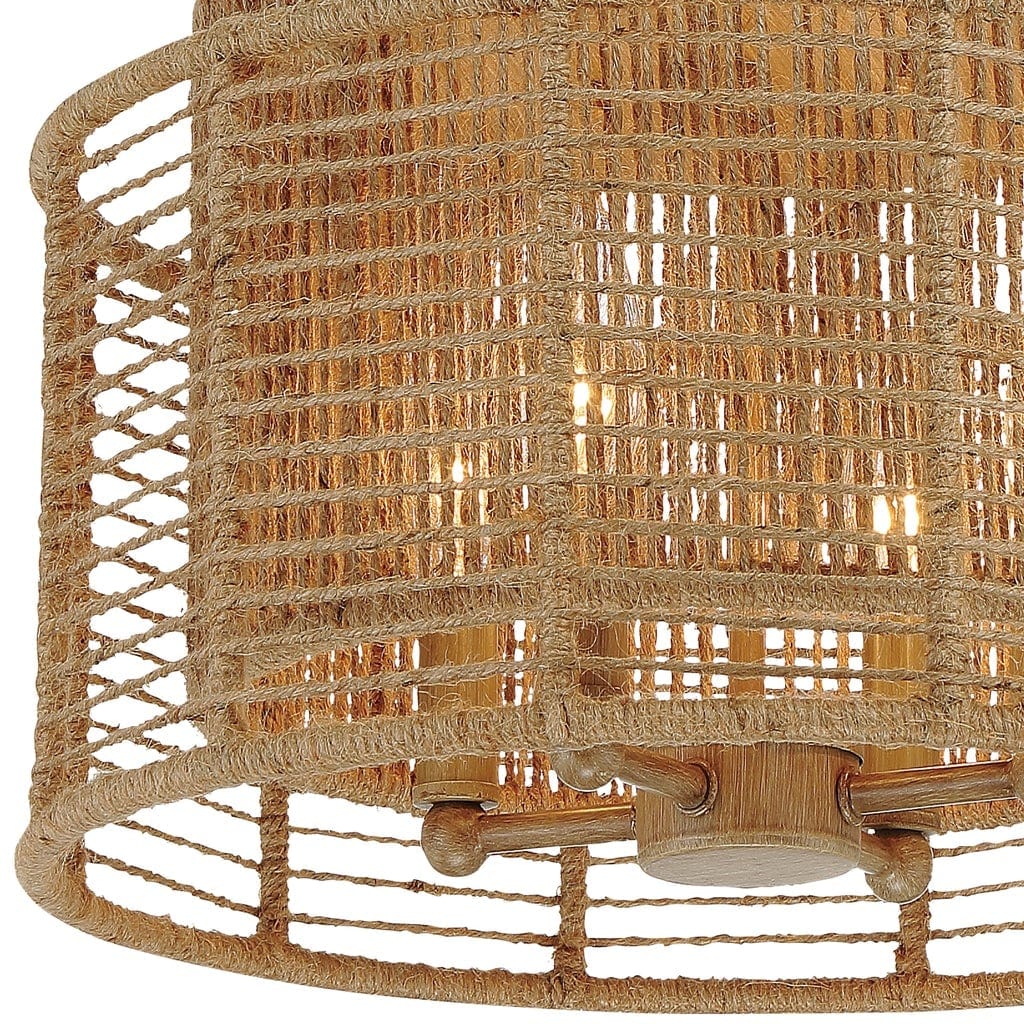 Crystorama Jayna 4 Light Ceiling Mount Lighting crystorama-JAY-A5000-BS 633779047695