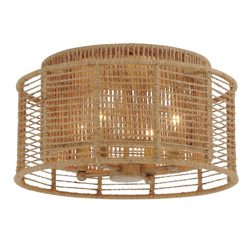 Crystorama Jayna 4 Light Ceiling Mount Lighting crystorama-JAY-A5000-BS 633779047695