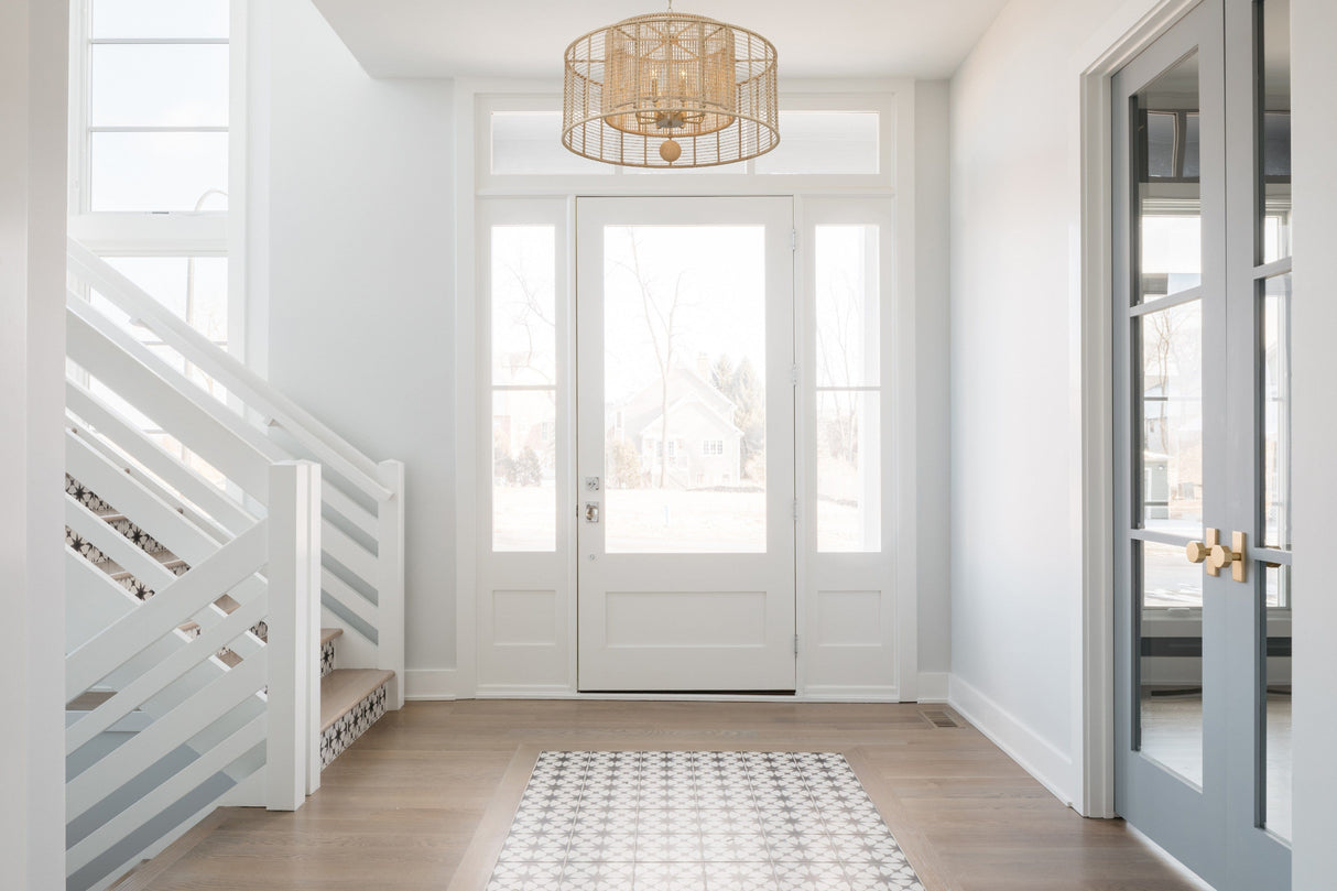 Crystorama Jayna 4 Light Chandelier Lighting